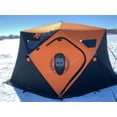 thumbnail image 4 of Nordic Legend AURORA LODGE 12' x 12' x 7.5" Tall Portable Ice Fishing Shelter with Single Door, 4 of 5