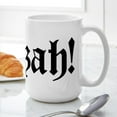 thumbnail image 6 of CafePress - Huzzah! Mugs - 15 oz Ceramic Large White Novelty Mug, 6 of 6