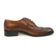thumbnail image 2 of Elegante Men Genova Leather Wingtip Oxford Shoes, 2 of 7