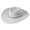 Beige, variant on Women Men Felt Cowboy Hat, Vintage Skull Roll-up Wide Brim Western Hat for Casual Daily