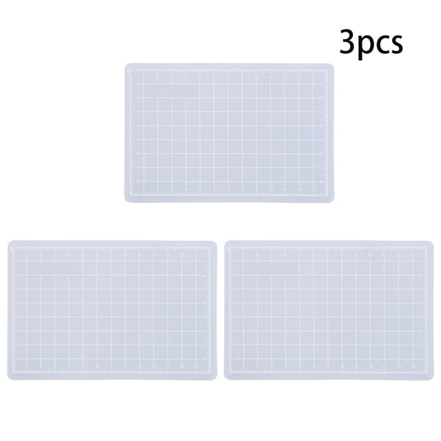 Cutting Mat Cutting Board Paper Cutting Pad 3PCs Translucent Cutting Mat Non Slip Cut Board Crafts Collection Hand Made Tool For Sticker