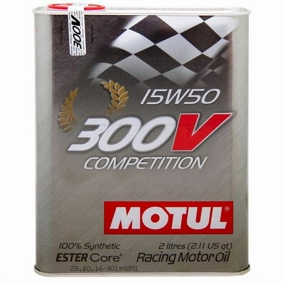 Motul 300V Competition 15W50 2L Racing Engine Oil
