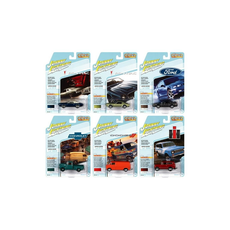 Johnny Lightning Classic Gold 2021 Release 3 Set A Diecast Car Set