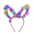 thumbnail image 2 of LED Light Up Headband with Flashing Rabbit Ears Novelty Holiday Party Headwear for Women and Girls, 2 of 8