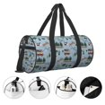 thumbnail image 3 of Fuzoiu Camping Caravan Print Travel Bag, Large Capacity Travel Bag, Sports Gym Bag, Travel Duffel Bag, Weekender Overnight Bag for Women and Man, 3 of 6