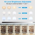 thumbnail image 4 of Makeup Mirror Light LED Bulbs Vanity Lights for Mirror USB Bathroom Dressing Table Lighting Dimmable LED Wall Lamp ,Widely Use, 4 of 6