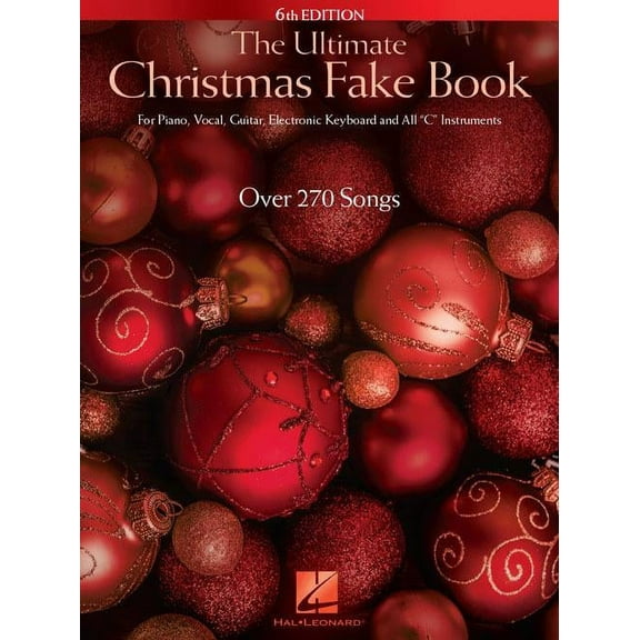 Hal Leonard The Ultimate Christmas Fake Book - 6th Edition Fake Book Series Softcover