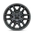 thumbnail image 2 of MSA Offroad Wheels Cast Aluminum Rim MA43 15X7 4X110 S-BLK TTCC 38MM, M43-385710, 2 of 3