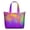 Beige, variant on 22 Inch Oversized Travel Bag Lightweight Canvas Weekender Duffel with Multi Pockets, Aurora Print