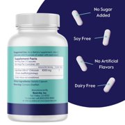 Liposan Ultra Chitosan 500mg (240 Capsules)-Patented Faster Acting Than Regular Chitosan-No Stearates-No Fillers