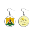 thumbnail image 1 of Siria Asia emblema nacional Pendiente Sol Flor Pendiente Joyas Moda Unbranded M, 1 of 3