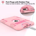 thumbnail image 4 of Funda CCMAO para iPad mini 5/4, a prueba de golpes, híbrida, rosa para niños, 4 of 6