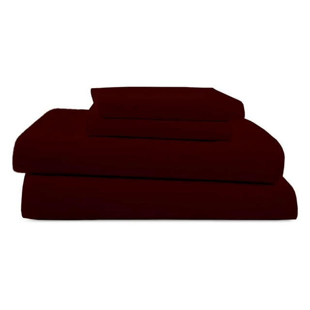 Best-Bedding RV Bunk Sheets 30 x 75 Inches Ivory Solid 4 PCs RV Sheet Set 8 Inches Deep for RV Mattress Ultra Soft Natural 100% Cotton 600-Thread-Count Stronger Durable RV Sheet Set