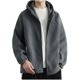 thumbnail image 1 of Kalauyu Men's Fleece Hooded Jackets Polar Fleece Jacket Full Zip Lightweight Outdoor Hiking Jackets Winter Coats, 1 of 9