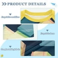 thumbnail image 2 of FORMRS Boys Rash Guard Short Sleeves Swim Shirt Quick Dry UPF 50+ Sun Protection, Sizes 3-12T, Blue Cubes, 2 of 6