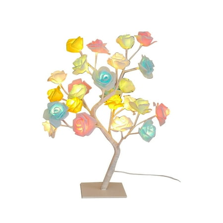 

Turtle Night Light Detachable Base USB LED Rose Tree Light Decorative Night Light Light Projection for Bedroom Night Lights for Kids Room Plug in Easter Night Lights Plug into Wall Space Lights