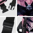 thumbnail image 4 of Bats Lightweight Adjustable Crossbody Belt Bag with Extension Strap - Unisex Waist Money Belt, 4 of 7