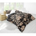 thumbnail image 3 of Juego de cama Tan Roses, 3 of 4