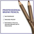 thumbnail image 3 of Khasana Long-Lasting Waterproof Eyebrow Liner, Makeup Brow Definer Pencil for Perfect brows, Eye Makeup Smudge-proof, Longwearing with Smooth Creamy Tip #22 Light Brown, 3 of 9