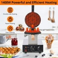 thumbnail image 5 of Bubble Waffle Maker, 1400W Electric Non Stick Egg Waffler Maker, Double-sided Heating Bubble Waffle Maker Machine for Home & Commercial Use, 5 of 7