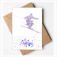 thumbnail image 1 of winter ski wordcloud Welcome Back Greeting Cards Envelopes Blank, 1 of 3