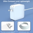 thumbnail image 6 of Charger 60W T-Tip Charger,Mag 2 Power Adapter,Safe Fast Charging,Compatible with Pro 11 inch and 13 inch After Mid 2012(Applicable to 2012-2018), 6 of 9