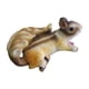 thumbnail image 4 of Estatua de ardilla, idea decorativa para manualidades, juguete para niños, figura de resina, animal Cola rizada múltiple, 4 of 8