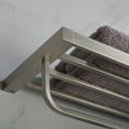 thumbnail image 7 of KRAUS Stelios Bathroom Shelf with Towel Bar, Brushed Nickel Finish, 7 of 7