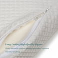 thumbnail image 4 of Contour Memory Foam Pillow Orthopedic Sleeping Pillows, Ergonomic Cervical Pillow for Neck Pain - for Side Sleepers, Back and Stomach Sleepers, Free Pillowcase Included (Firm & Queen), 4 of 10