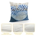 thumbnail image 4 of JEUXUS Blue Boho Pillow Covers Mid Century Modern Decorative Aesthetic Colorful Throw Pillow Cushion Covers Abstract Geometric Minimalist Pillow Covers for Sofa Bed Indoor Home Decor, 4 of 5