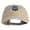 Khaki, variant on 8 AF Eighth Air Force Veteran Embroidered Washed Solid Pigment Dyed Cotton Twill Brass Buckle Cap - Navy OSFM