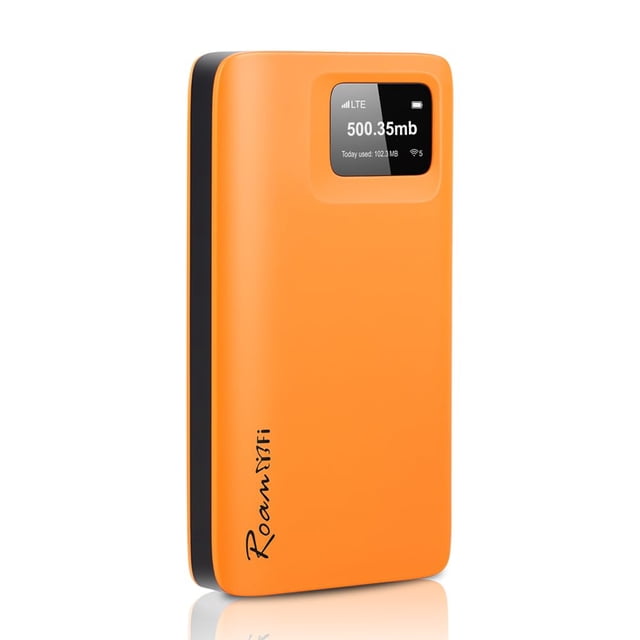 Enrutador de punto de acceso móvil WiFi RoamWiFi R10 4G LTE 100 GB EE. UU.