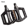 thumbnail image 1 of Kids Bike Pedals with Enhanced Foot Touch Area Suitable for American 12mm and Metric 14mm Threaded Bicycles Reflective Design, 1 of 12