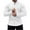White, variant on Men's Muscle Dress Shirts Slim Fit Stretch Banded Collar Wrinkle-Free Long Sleeve Casual Solid Color Button Down Athletic T-Shirt Tops Black L