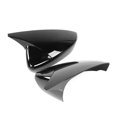 thumbnail image 2 of Rear View Mirror Cap,Pair Horn Style Side Rearview Mirror Cover Side Mirror Shell Superior Craftsmanship, 2 of 14