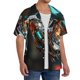 thumbnail image 2 of Fotbe Futuristic Robot Hummingbird Camisa Estampada de Manga Corta para Hombre, Casual de Verano, Estilo Playero, Sin Arrugas-Small, 2 of 5
