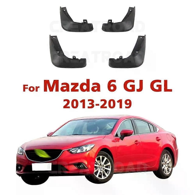 unique For Mazda 6 GJ GL Atenza 2013 2014 2015 2016 2017 2018 2019 Fender Mudguard Mud Flaps Guard Splash Flap Mudguards