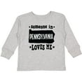 thumbnail image 3 of Inktastic Someone in Pennsylvania Loves Me Boys or Girls Long Sleeve Toddler T-Shirt, 3 of 5