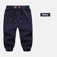 thumbnail image 4 of SHIXIAOO Men's Casual Sports Drawstring Zipper Three-Pocket Cropped Trousers, 4 of 4