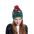 thumbnail image 4 of Gorro navideño de punto con luz LED, gorro cálido iluminado, árbol de Navidad, muñeco de nieve, niños y adultos, decoración navideña de Año Nuevo, 4 of 4