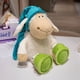 thumbnail image 4 of Lindo muñeco de peluche de oveja dormida, pijama de algodón PP, lobo en oveja, juguetes de peluche suaves de 25/35/50 cm, muñeco de peluche de oveja y lobo, 4 of 4