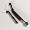 thumbnail image 1 of GOOHOCHY 2Pcs Cleaning Brush For Coffee Machine Maintenance Black Nylon Angled Head Long Handle Advanced Forging, 1 of 6