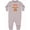 AC-Heather Grey, variant on Goldendoodle Dog Quote Baby Fleece Romper