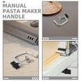 thumbnail image 3 of OUNONA 2Pcs Pasta Machine Clamp Noodle Machine Handle Replacement Part for Manual Operation and Home Cooking, 3 of 8