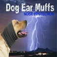 thumbnail image 3 of Quiet Ears for Dogs Hats Hoodies Dog's Ear Muffs Headband Noise Ear Protection for Dogs,Grey M, 3 of 6