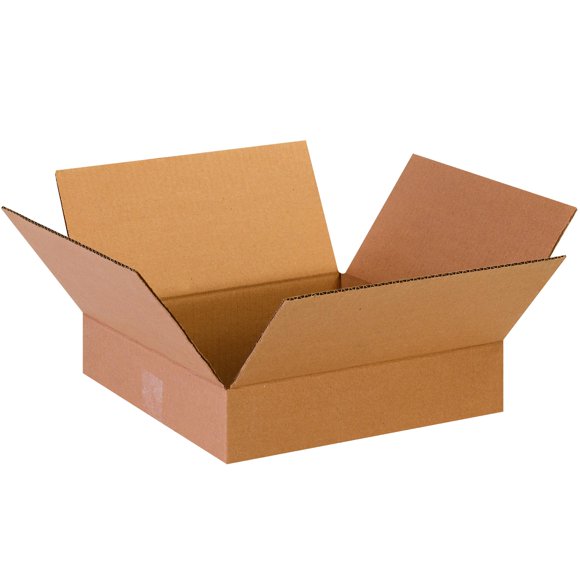 Tape Logic 13 X 13 X 3 Cajas De Cartón Corrugado Planas 13 ""L X 13 ""W X 3 ""H Paquete De 25 | Caja De Almacenamiento Móvil De Embalaje De Envío Para Cajas A Granel Al Por Mayor Fuertes Para El Hogar