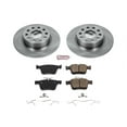 thumbnail image 3 of PowerStop Rear Stock Replacement Brake Pad and Rotor Kit Fits: AUDI VOLKSWAGEN Select Models KOE7093, 3 of 8