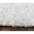 thumbnail image 2 of Rizzy Rugs Kempton Shag Area Rug KM2314 White Monochrome Atonal 9' x 12' Rectangle, 2 of 3