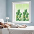 thumbnail image 3 of St. Patrick's Day Window Privacy Film, Green Shamrock Gnomes Watering Can Plants Static Cling UV Sun Blocking Heat Control Window Tint Day and Night, Non-Adhesive One Way Privacy Cover 19.6''x39.3'', 3 of 7