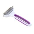 thumbnail image 4 of Deshedding Comb, Pet Grooming Brush Comfortable Handle 2 In 1  For Removing Knots For Cat S,L, 4 of 8